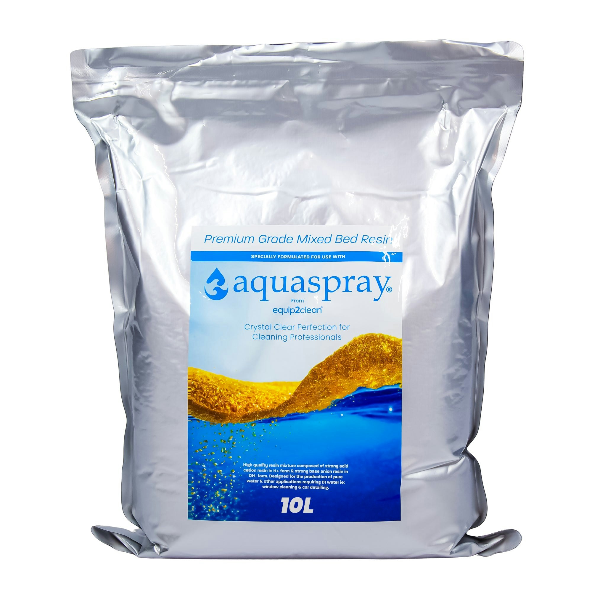 Rackhams ® Mixed Bed Resin De-Ionising Ion Exchange Resin / Di Resin For Reverse Osmosis, Window Cleaning - 10L