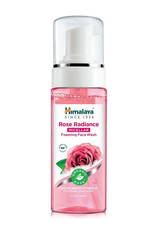 Himalaya Herbals Organic Rose Radiance Micellar Foaming Face Wash 150Ml - Image 5