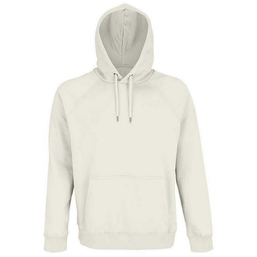 Sol's Men's Off-White Stellar Hoodie In | Size: Xs - Image 2