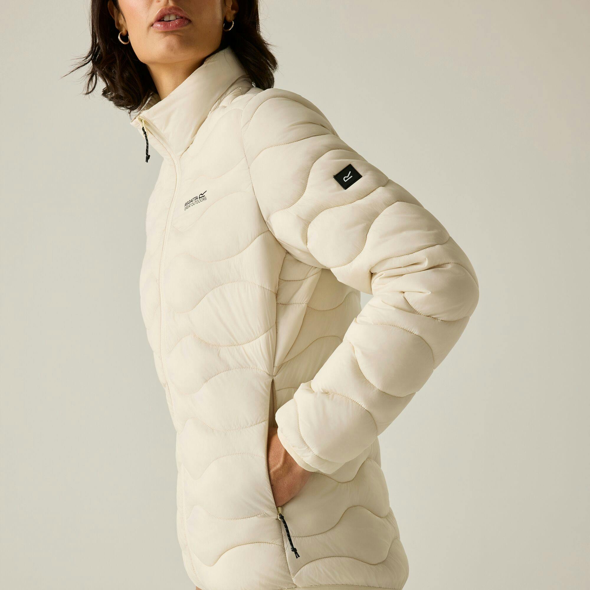 Regatta Women's Light / Hydi Insulated Padded Jacket - Vanilla - 24 Uk - Vanilla - 100% Polyamide