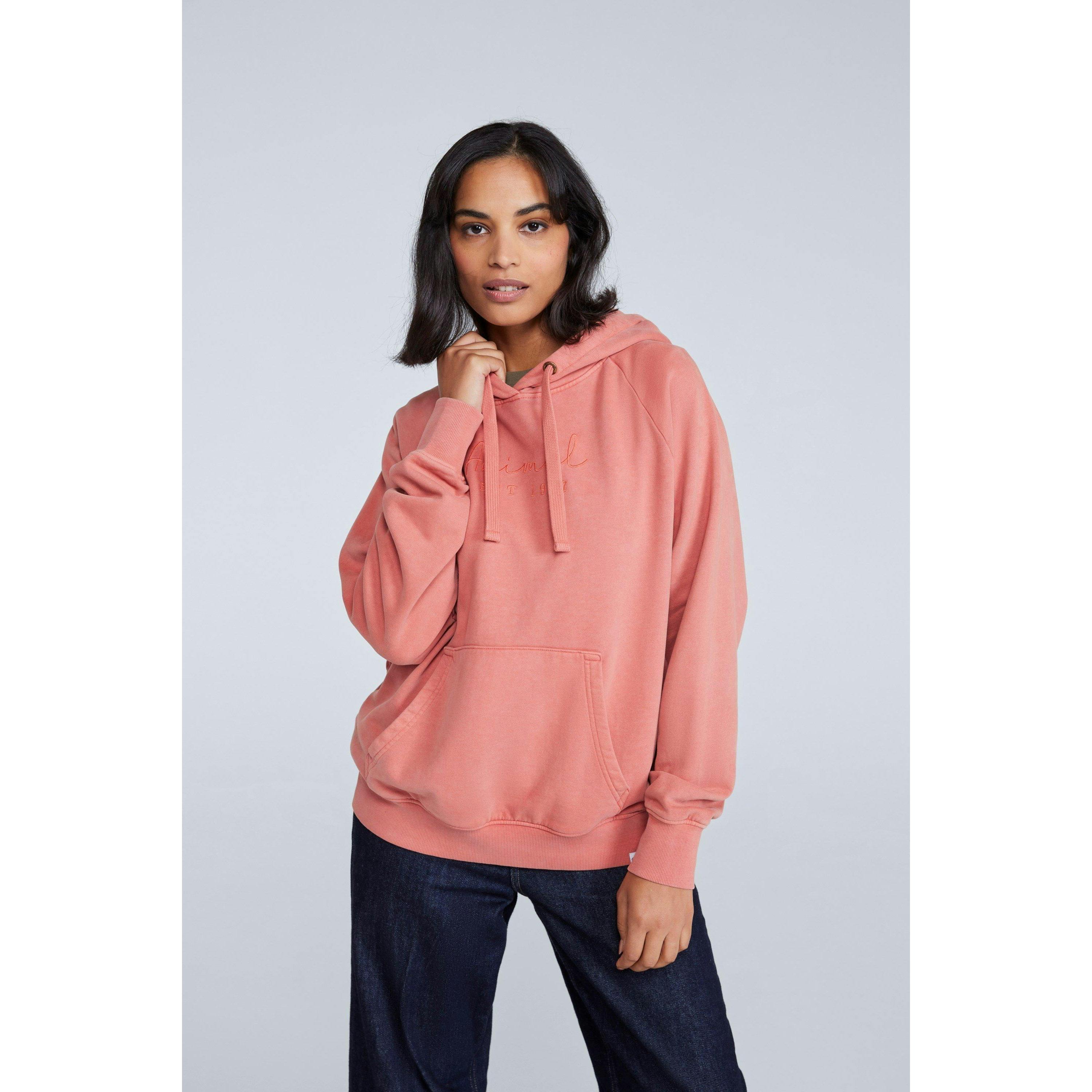 Animal Women's Kaya Organic Hoodie - Rust - Rust - 6 Uk - 100% Mixed