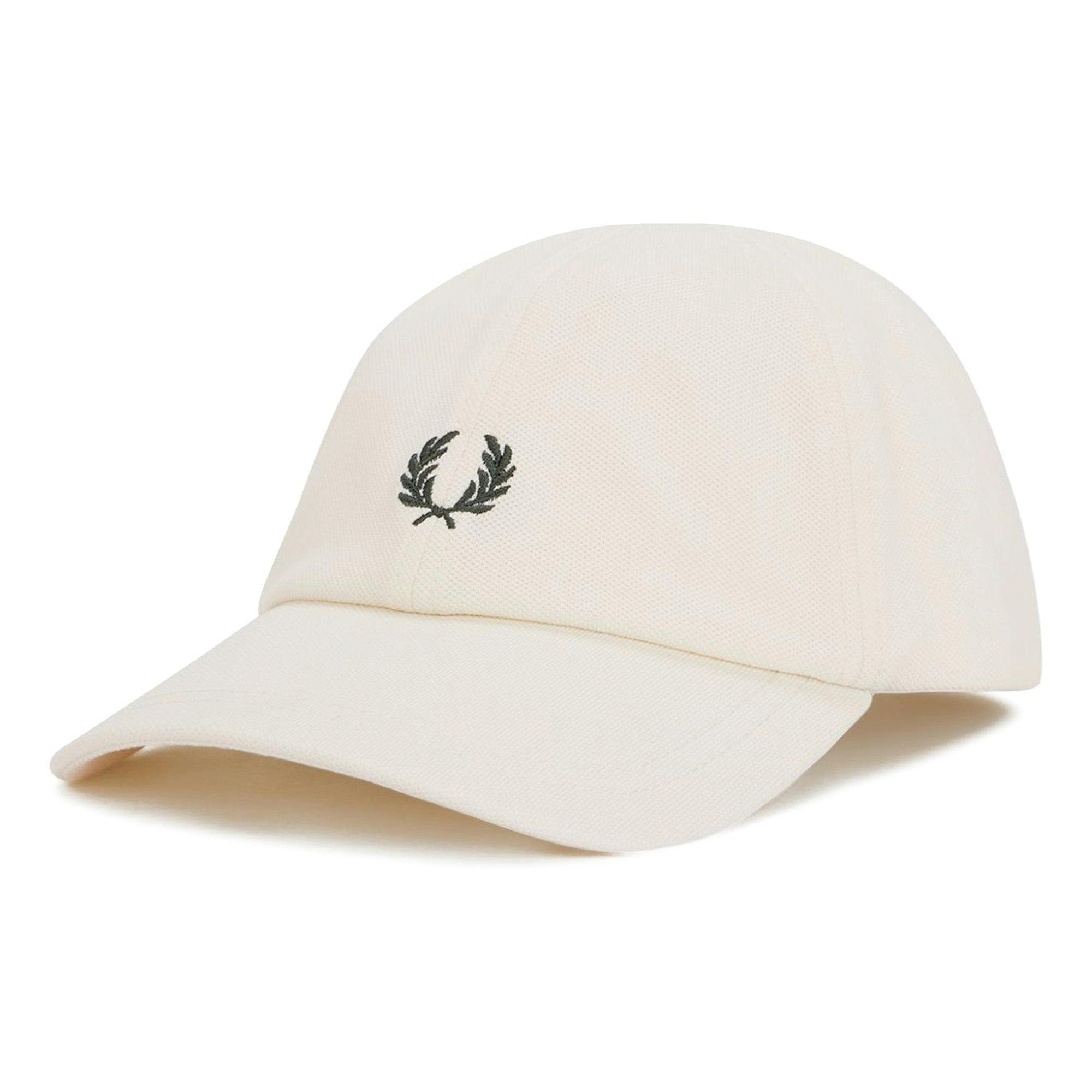 Fred Perry Black/Dark Pique Classic Cap - Caramel