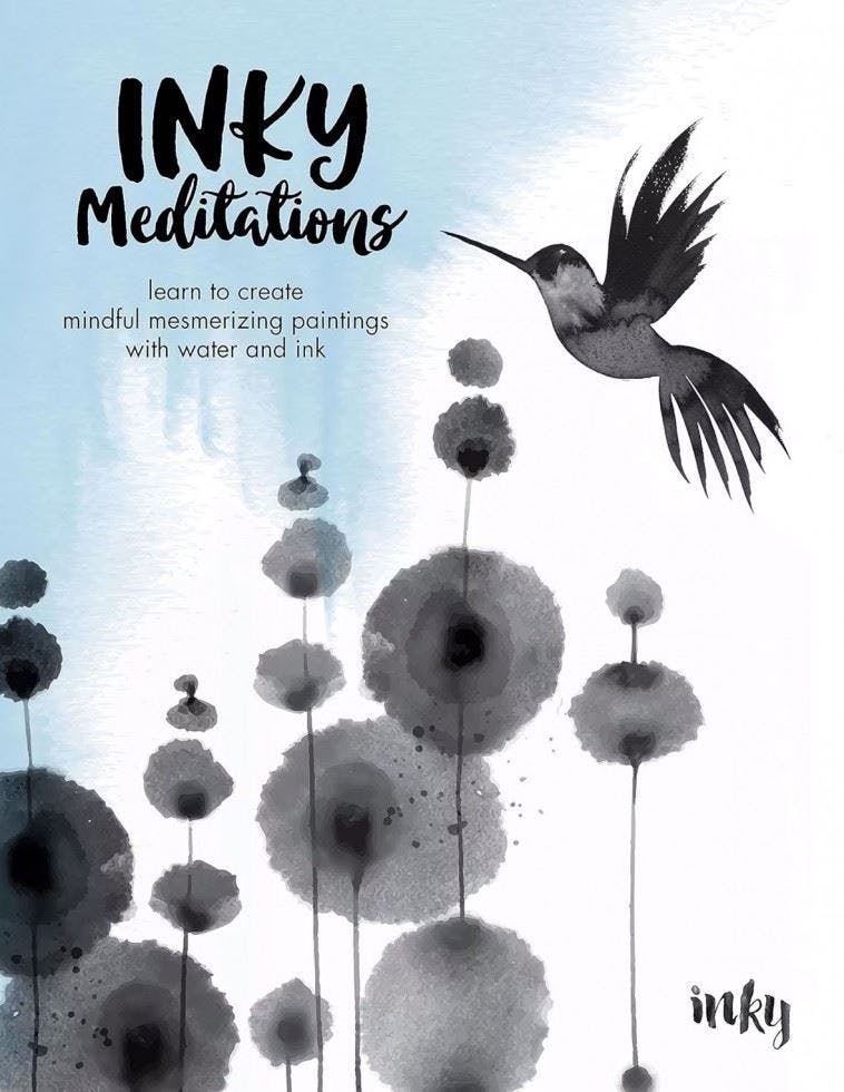 Inky Meditations: Learn to Create Mindful Mesme. Inky.#+,.# - Image 6