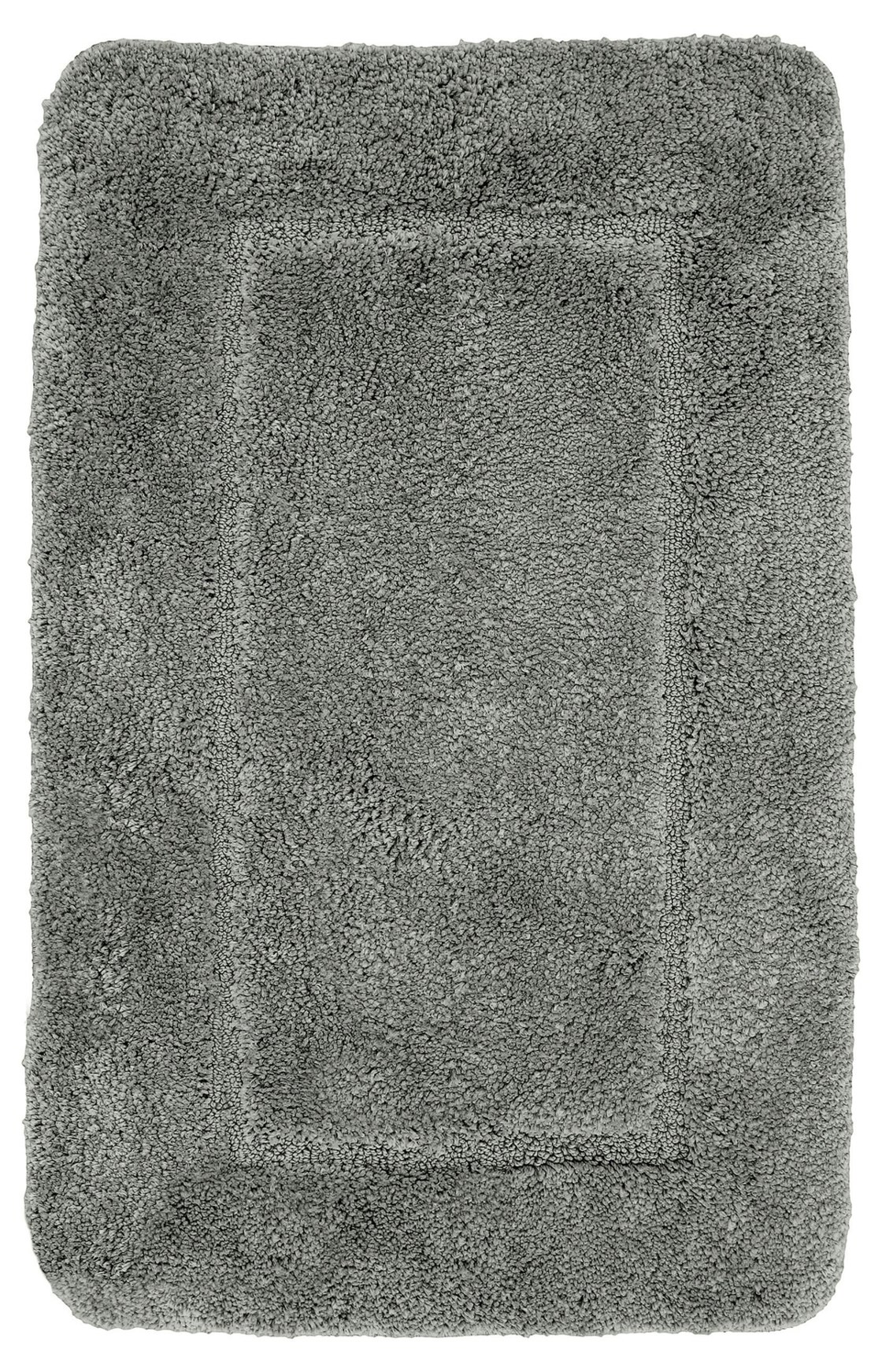 Velosso Silver Mayfair Microfibre Bathmat Antislip