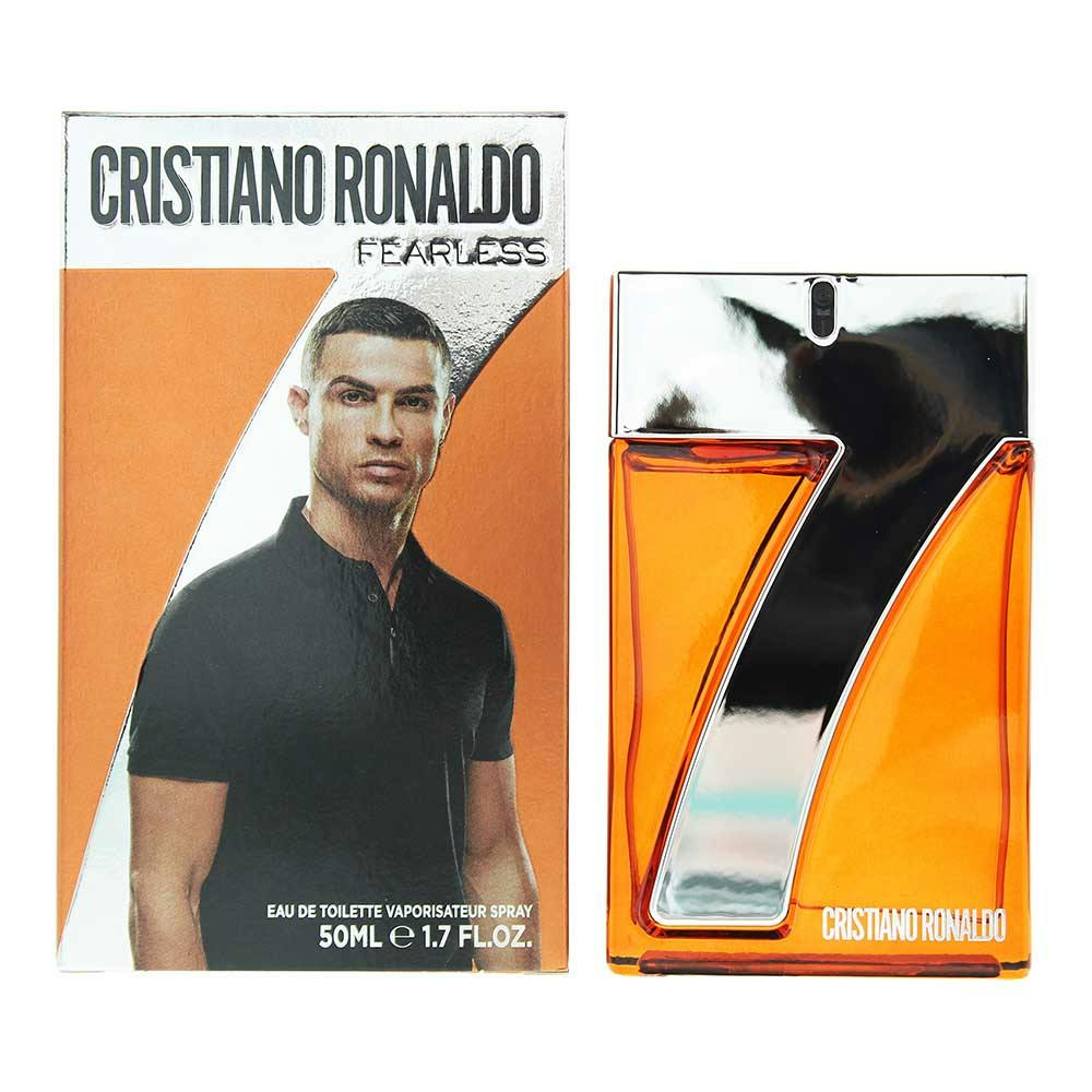 Cr7 Cristiano Ronaldo Men's Red/Black Fearless Eau De Toilette 50Ml For - Image 8