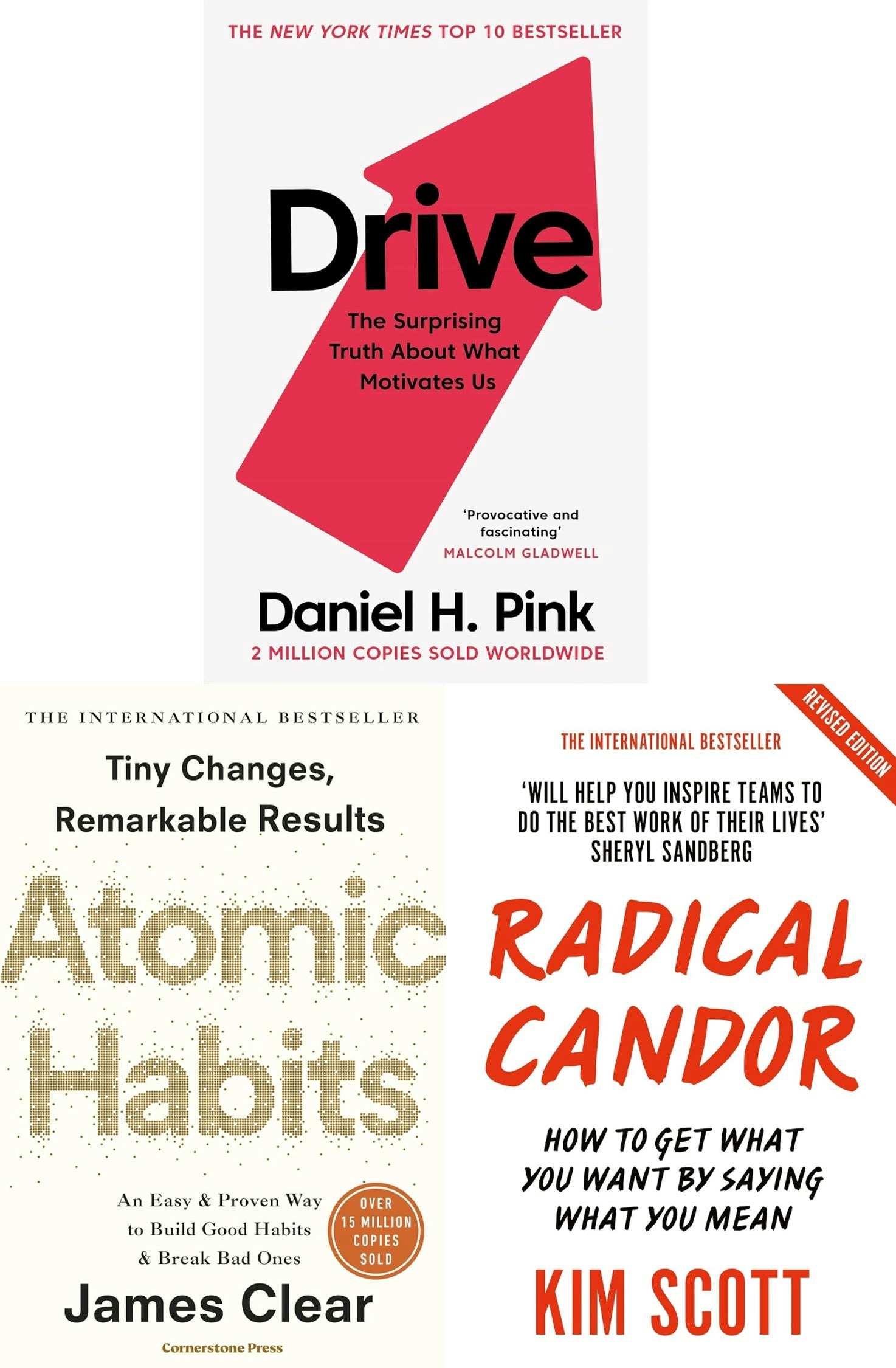 Drive The Surprising Truth Motivate Us, Atomic Habits 2 Books Collection Set - Image 6