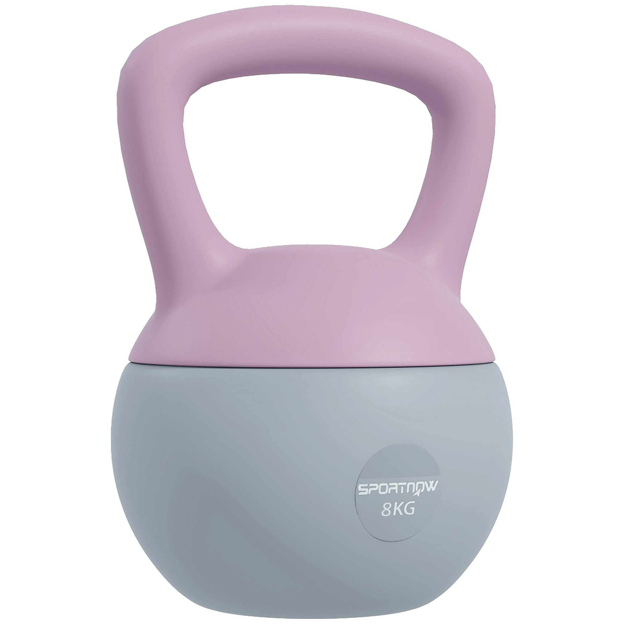 Sportnow Purple Kettlebell With Soft Body And Non-Slip Handle - 8 Size 19