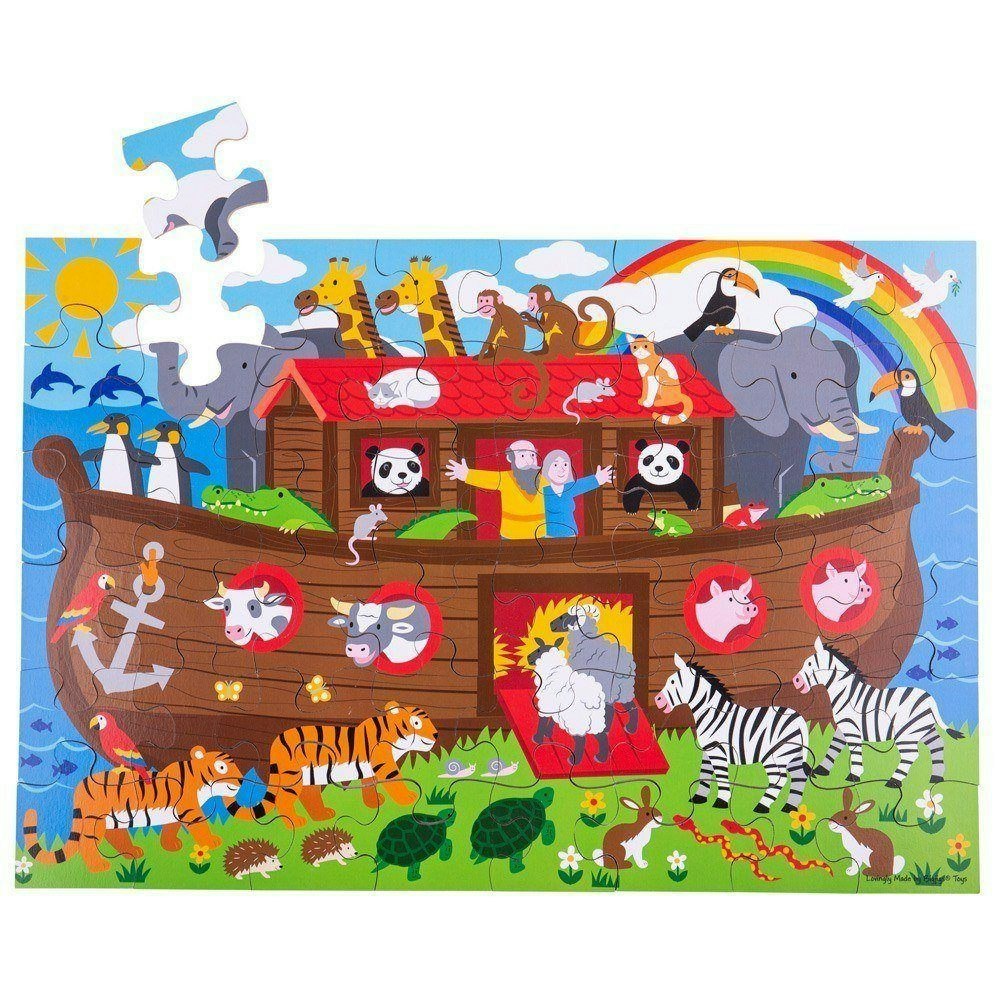 Bigjigs Toys Noah's Ark Floor Puzzle (48 Piece)