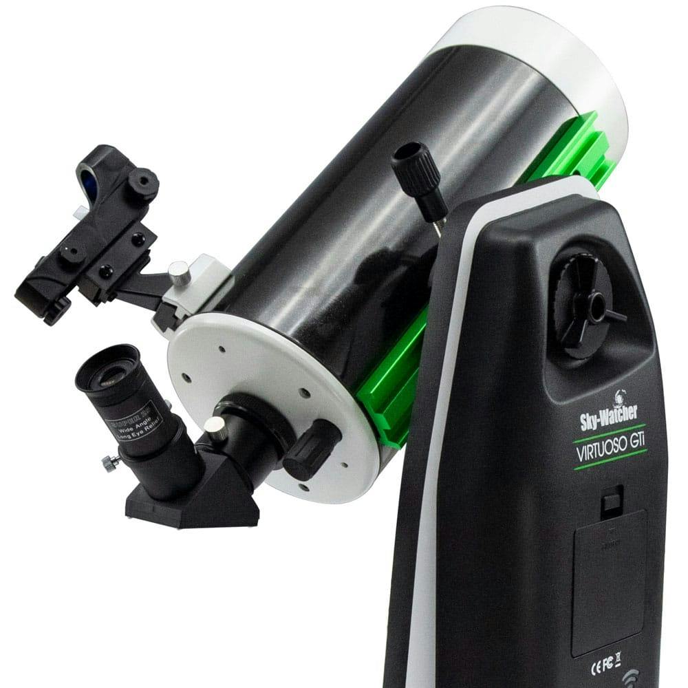 Sky Watcher Red Skymax 127 Tabletop Mak Wifi Astronomy Telescope With Virtuoso Gti Mount