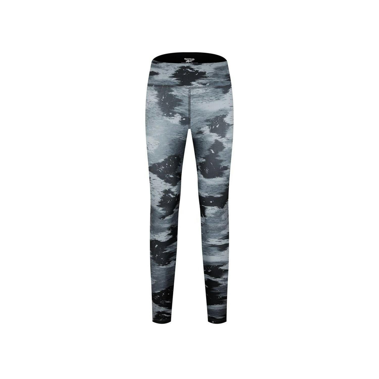 Reebok Women's Black Running High Waist Leggings - Xs R - 91% Recycled Polyester/9% Elastane