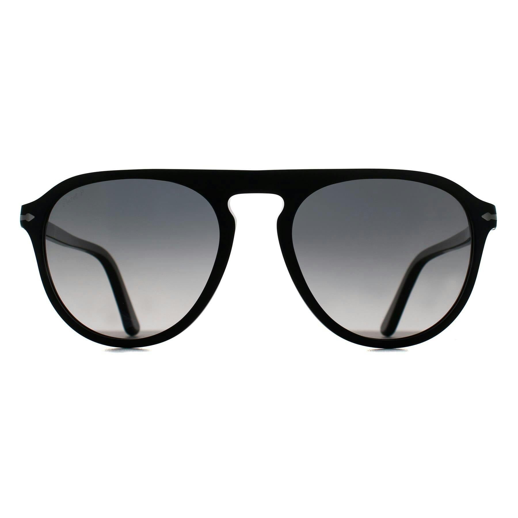 Persol Sunglasses PO3302S 95/M3 Black Grey Gradient Polarized - Image 7