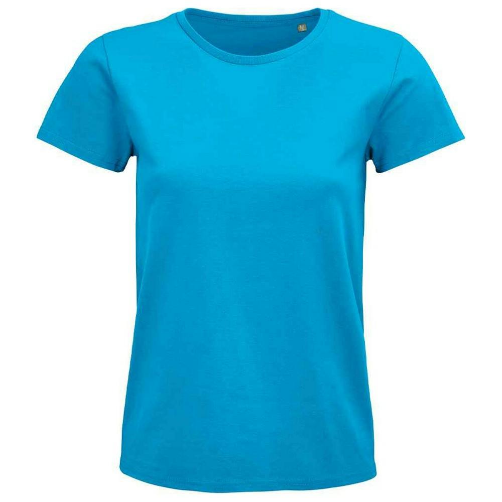 Sol's Women's Aqua Pioneer T-Shirt In | Size: Xl - Image 2