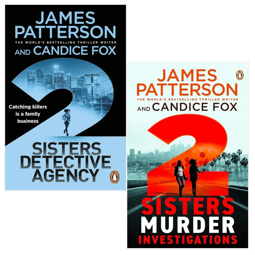Cornerstone 2 Sisters Detective Agency Series 2 Books Set By James Patterson, Candice Fox (2 Sisters Detective Agency, 2 Sisters Murder Investigations)