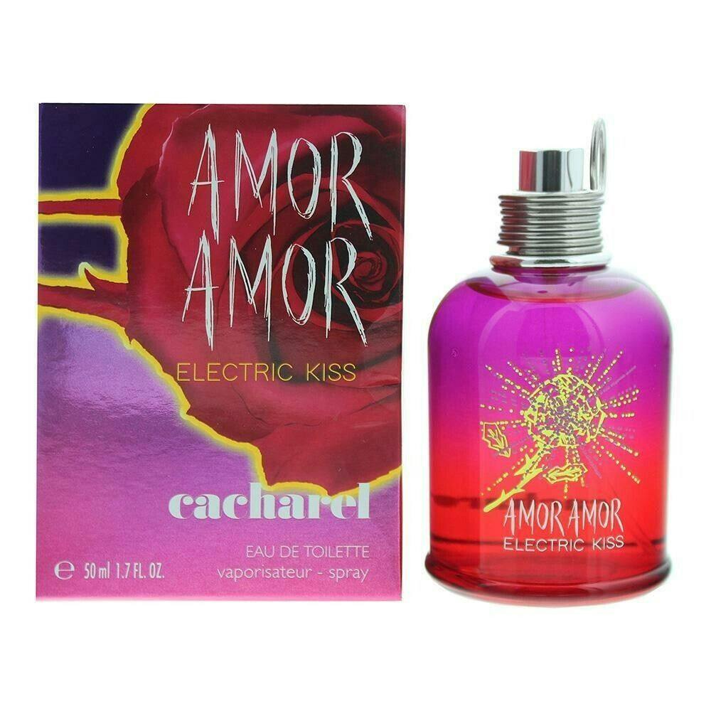 Cacharel Womens Amor Electric Kiss Eau de Toilette 50ml Spray - Pink - One Size - Image 5