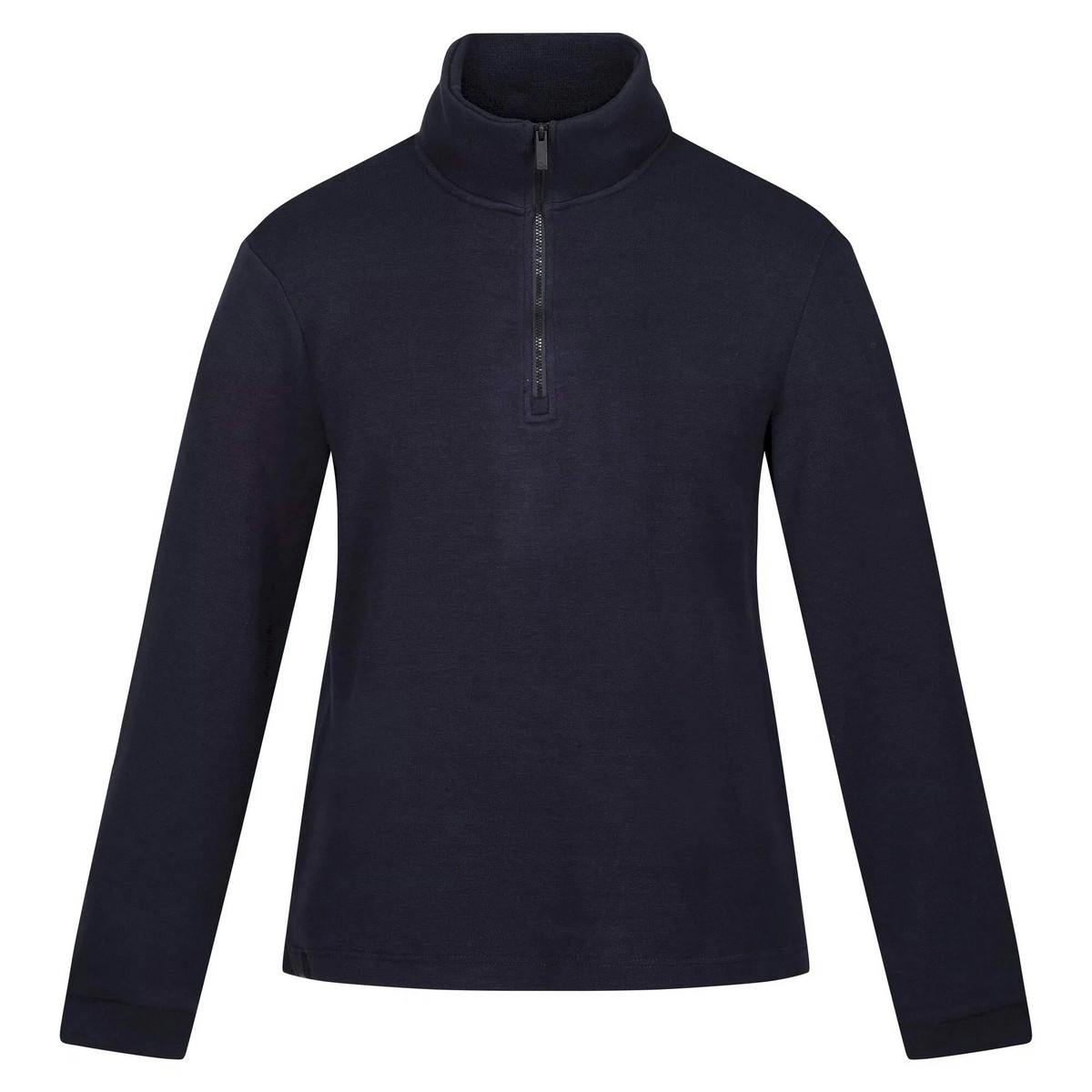 Regatta Men's Lanchester Quarter Zip Fleece Top - Navy - Xl - Navy - 50% Viscose/25% Polyamide/25% Polyester