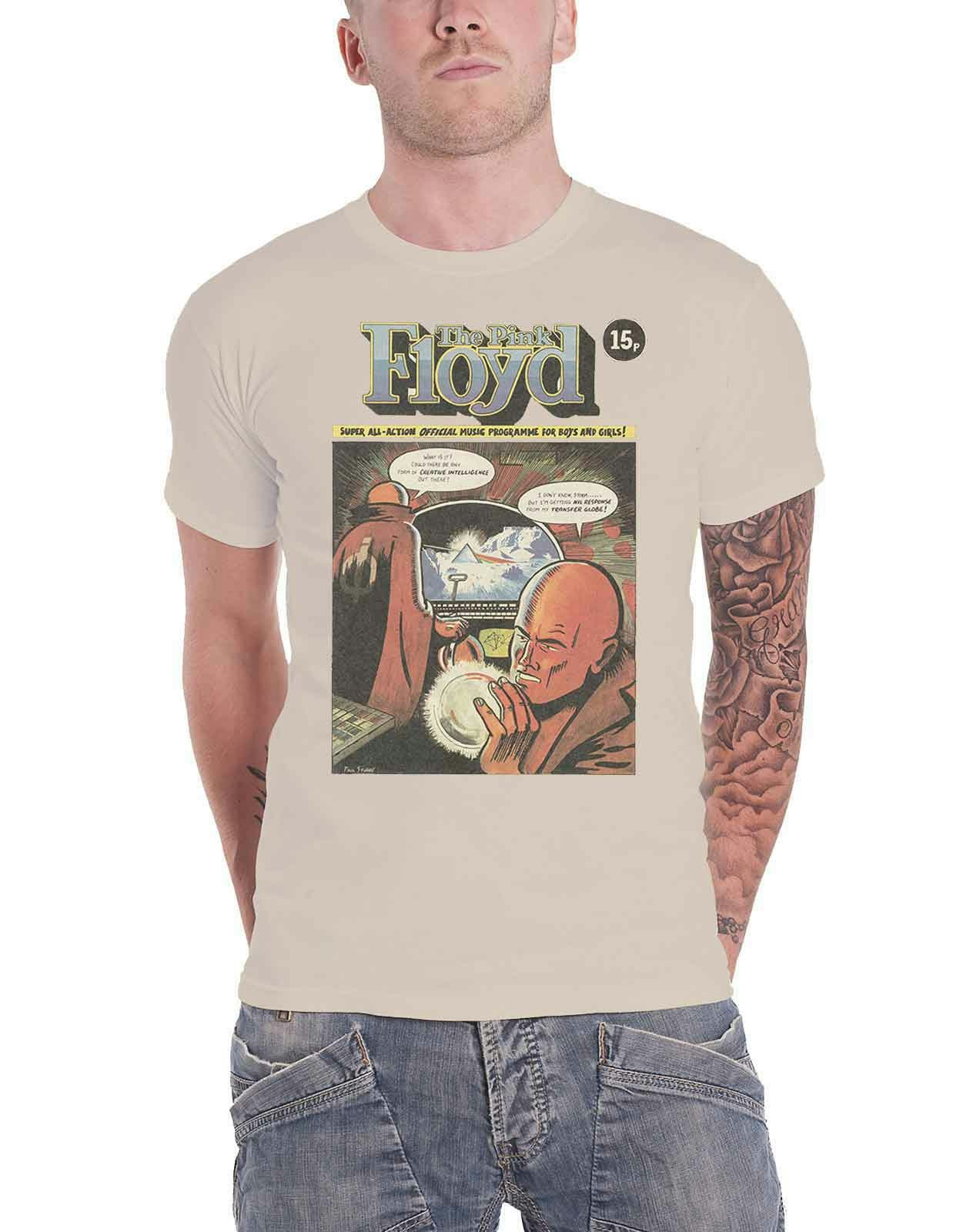 Paradiso Clothing Unisex Pink Floyd Comic T Shirt - Xxl