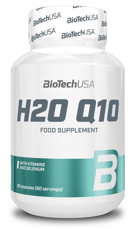 Biotechusa H2o Q10 Promotes Health & Endurance Antioxidant Vitamin C & E 60 Caps - Image 7