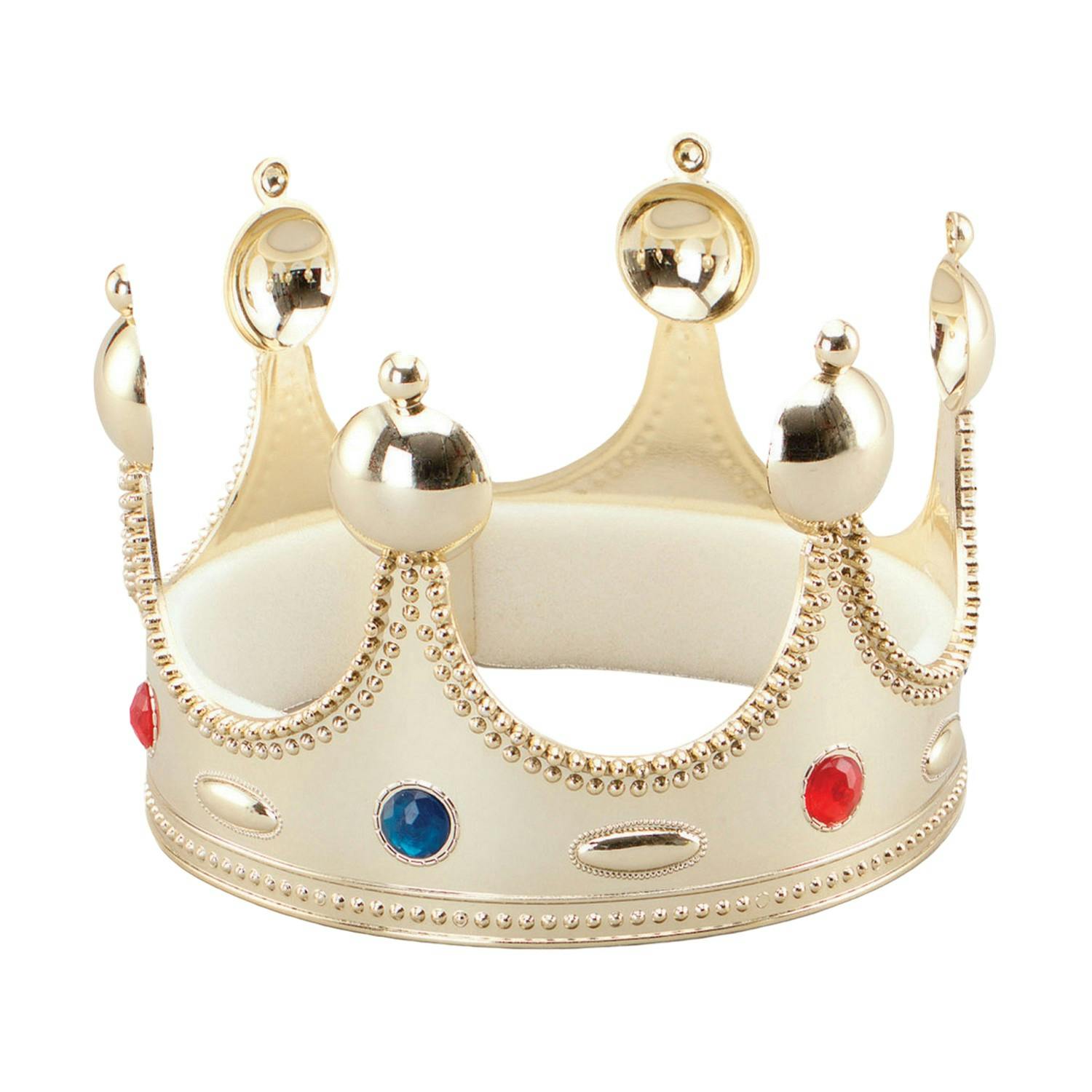 Bristol Novelty Gold Kings Superior Tiara - One Size
