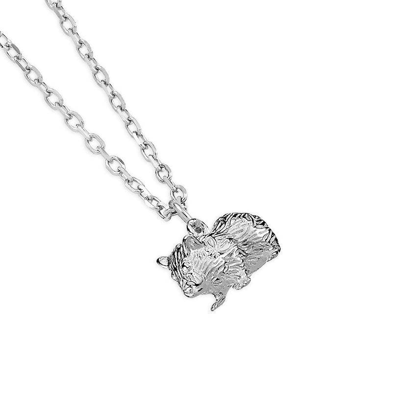 Mylee London Silver Hamster Necklace - Personalised - Yes