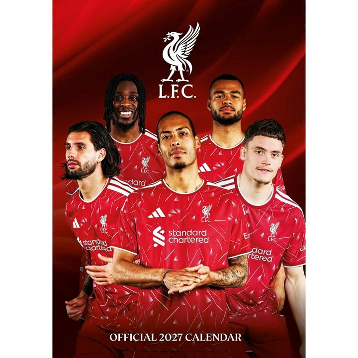 Liverpool Fc A3 Calendar 2027, Wall Calendars, Month To View, Sports, Gift - Image 4