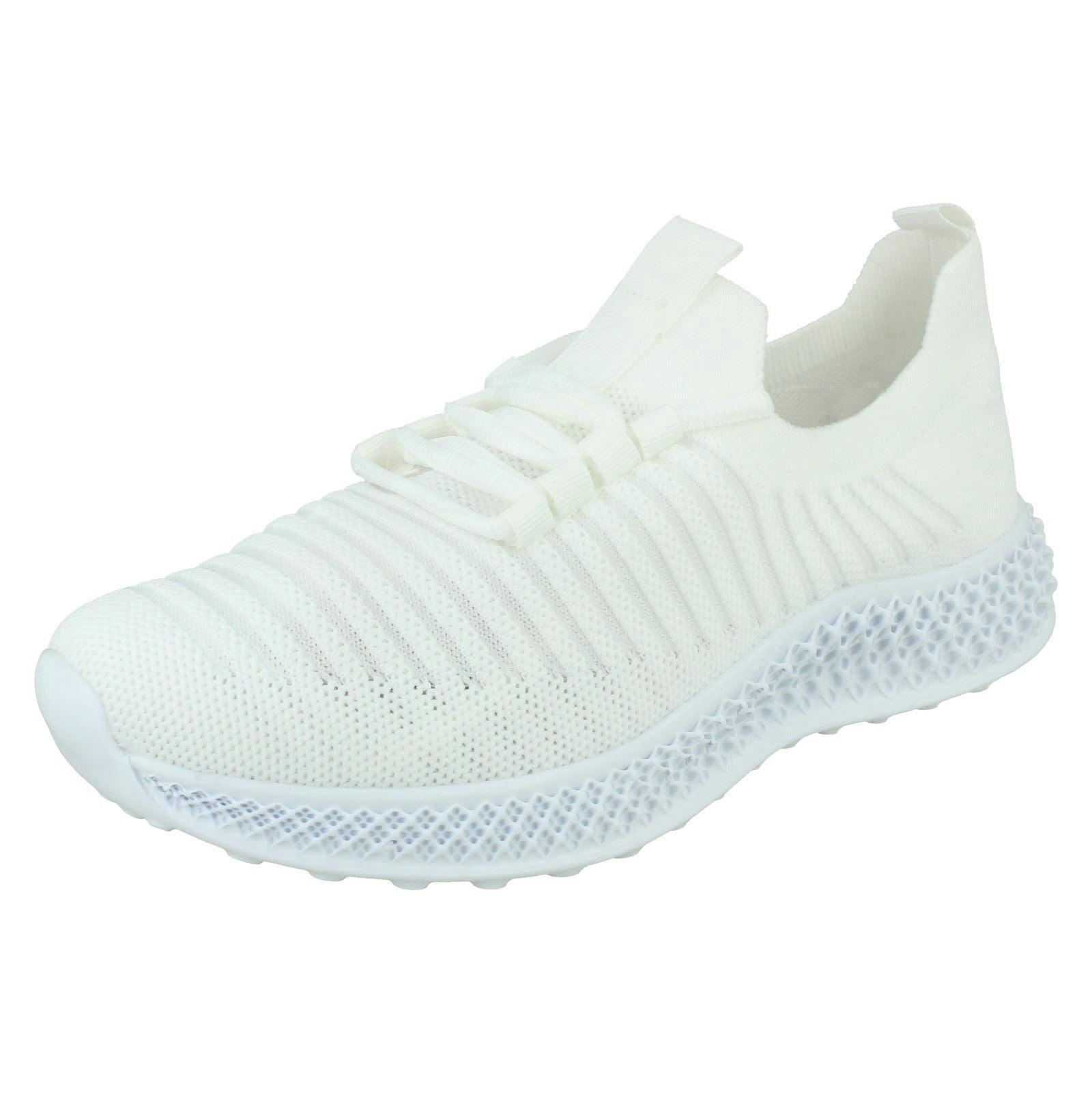 Reflex Women's White Casual Trainers - Uk 5