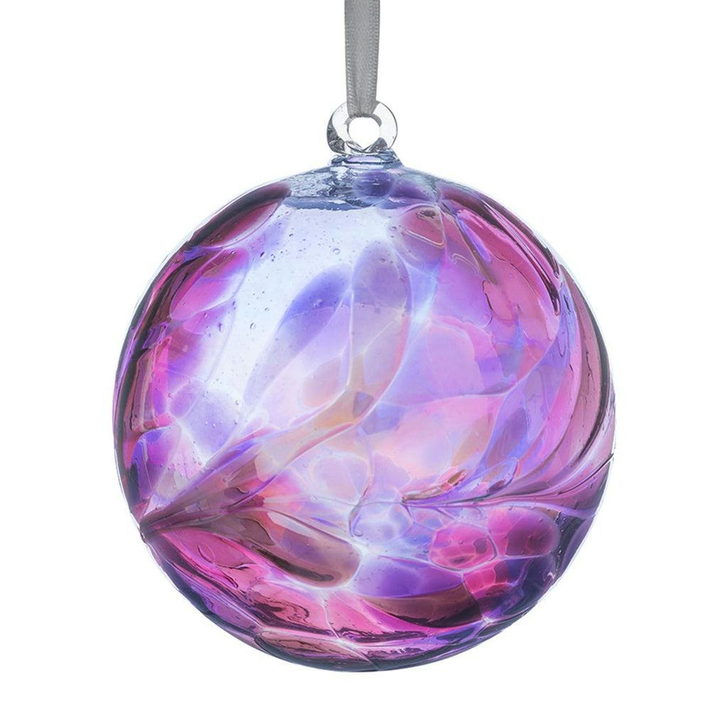 Rackhams Light 10Cm Friendship Ball - Amethyst