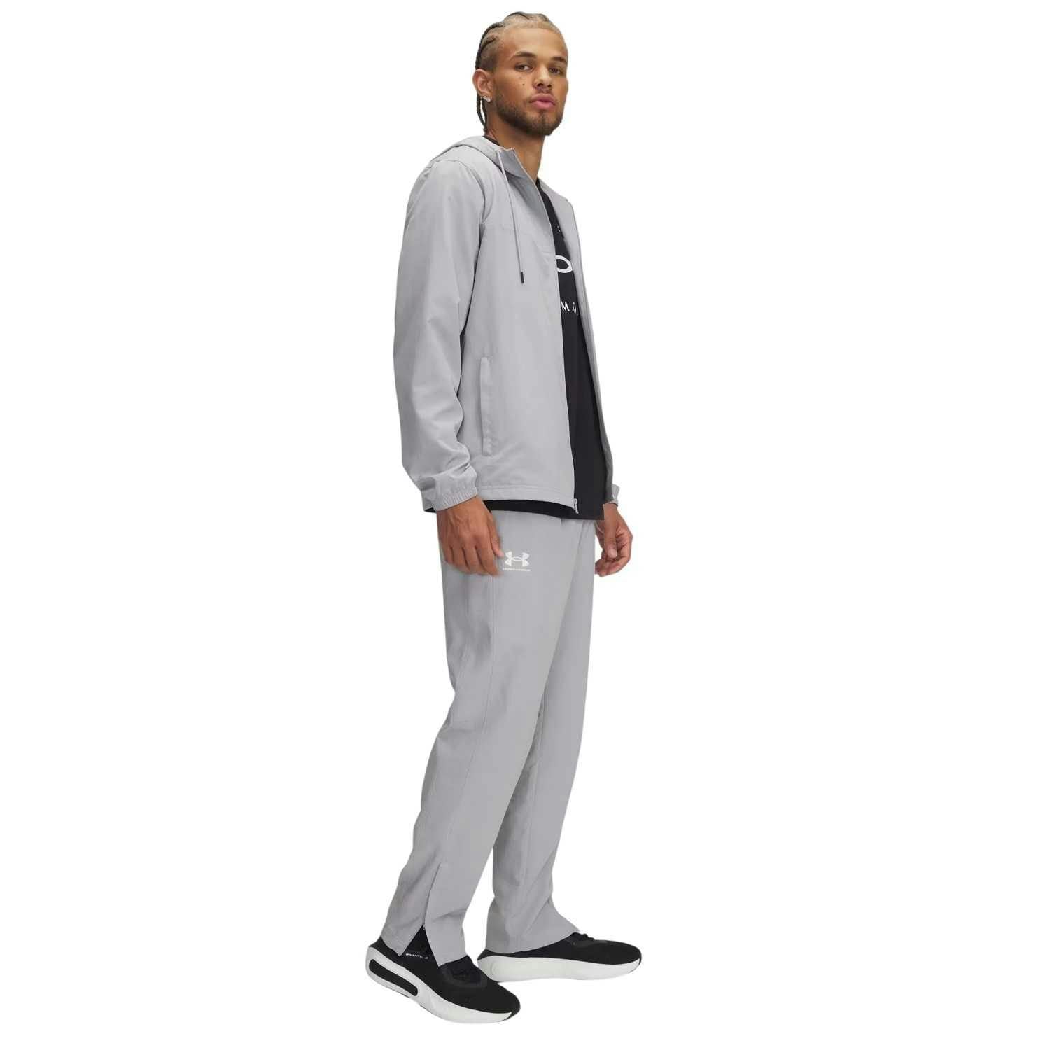 Under Armour Men's Grey Rival Woven Jogging Bottoms - Xxl - 100% Polyester