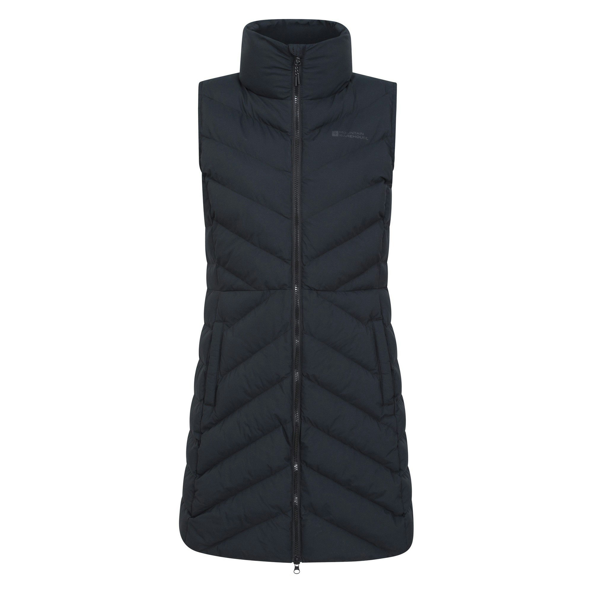 Mountain Warehouse Women's Black Anmore Padded Gilet - 20 Uk