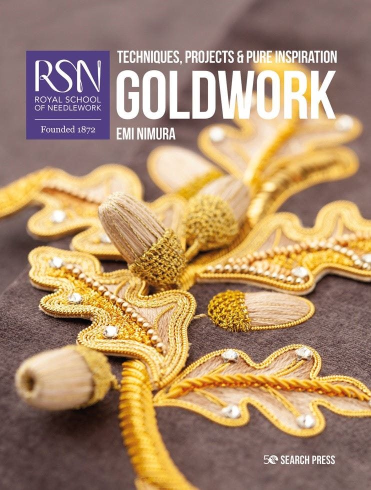 RSN: Goldwork: Techniques projects & pure by Emi Nimura (PB 2021) - Image 6