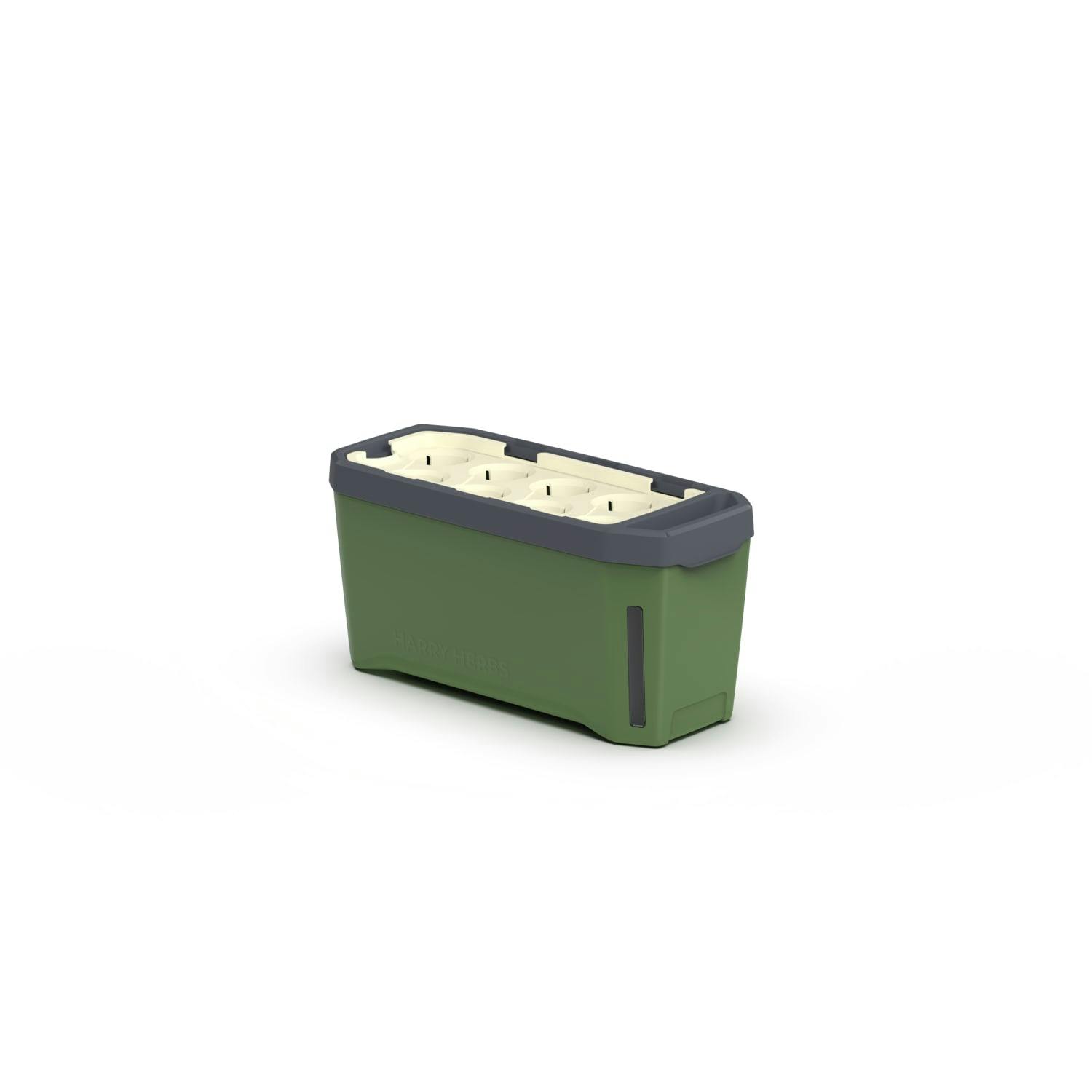 B&Q - Harry Herbs 4-In-1 Planter Pot For HerbsDark GreenSelf-Watering System0.5L Water Reservoir5L Soil Capacity - Image 2