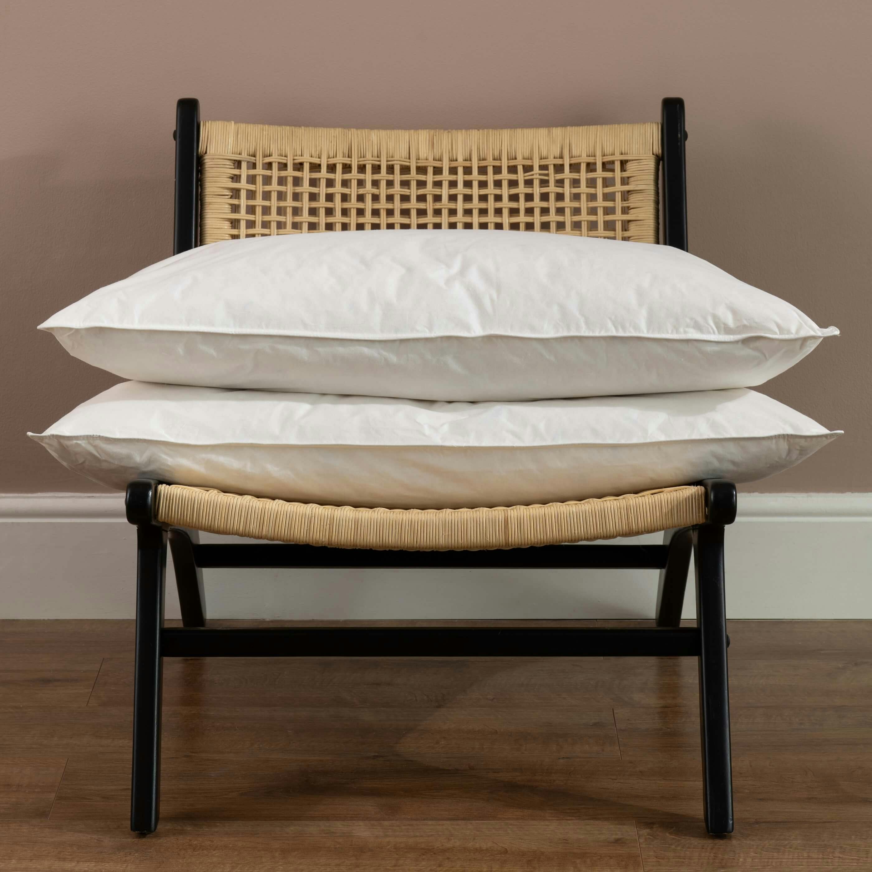 Rackhams Light Duck Feather & Down Pillows - Soft - Standard - Single