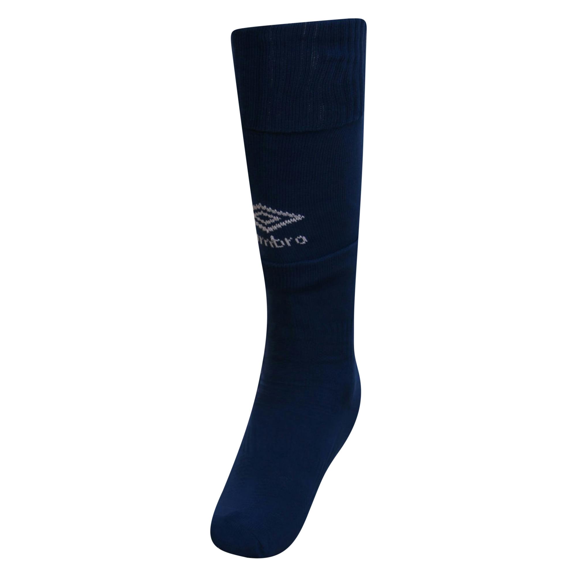 Umbro Men's White Classico Socks - Navy/ - 7 Uk-12 Uk - Navy/ - 95% Nylon/5% Elastane