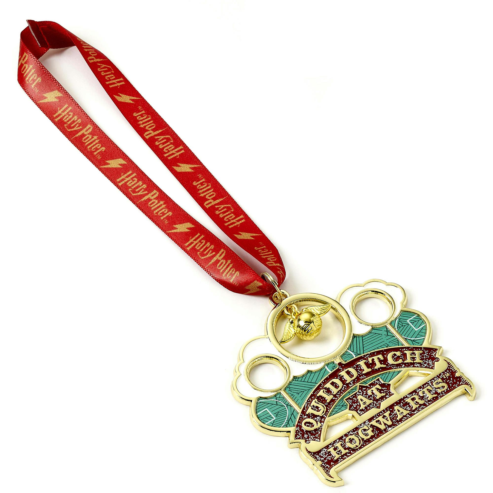 The Carat Shop Golden/Red Harry Potter Quidditch Hanging Ornament