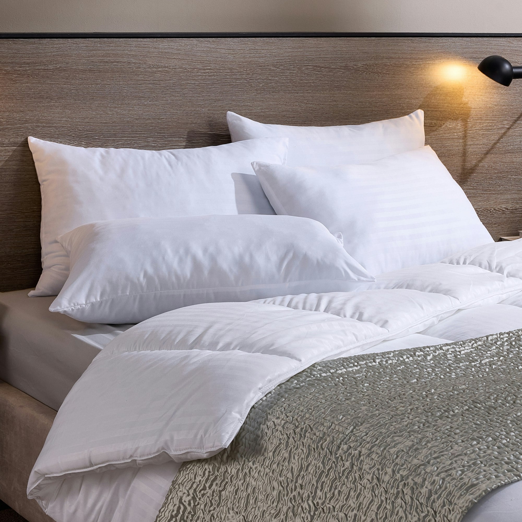 Rackhams Luxurious Hotel Medium Support Pillow - Medium - 2