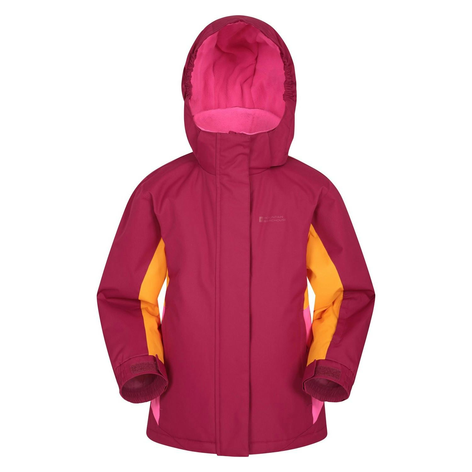 Mountain Warehouse Childrens/Kids Honey Ski Jacket - Berry - 2-3 Years - Berry - 100% Polyester