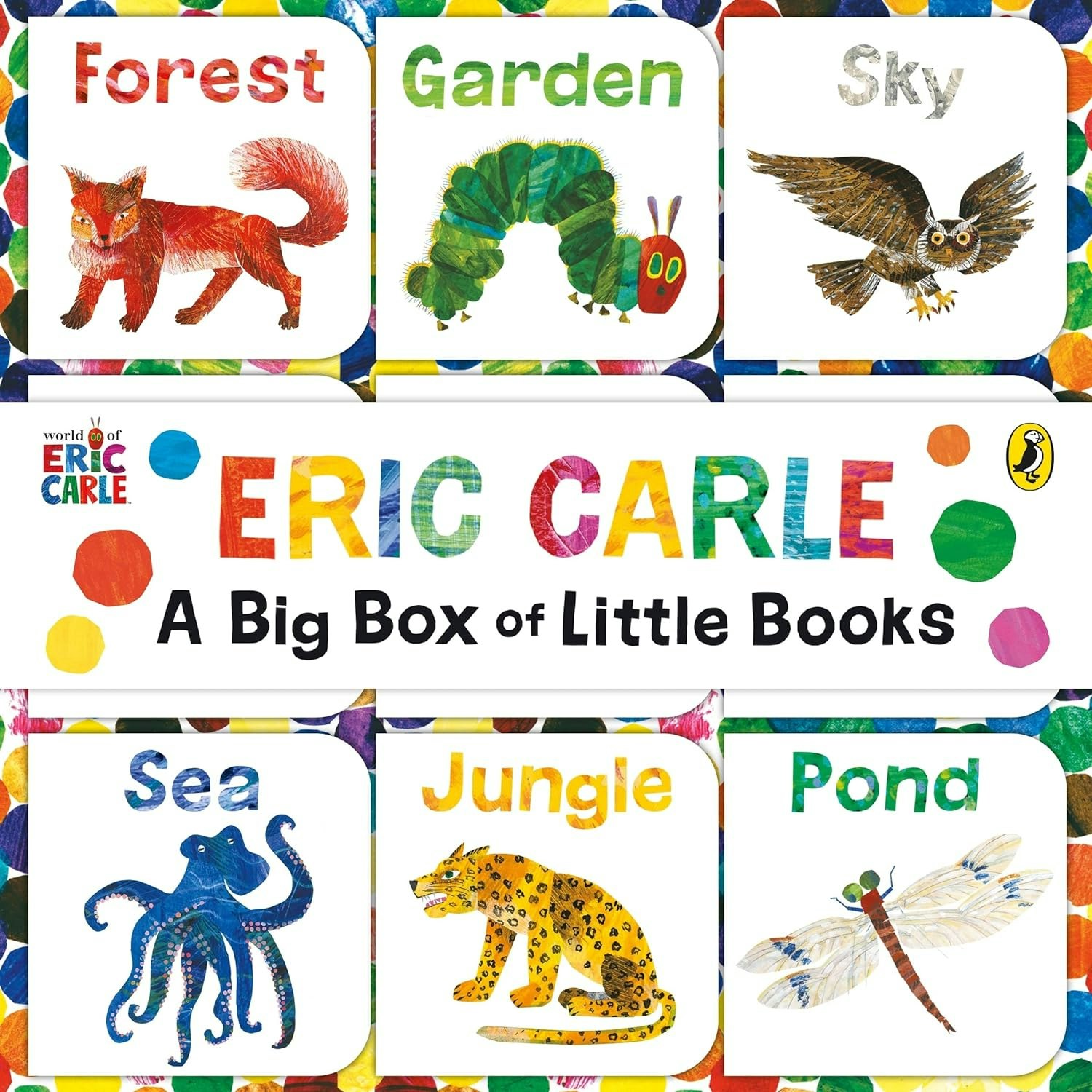 Puffin The World Of Eric Carle: Big Box Of Little Books