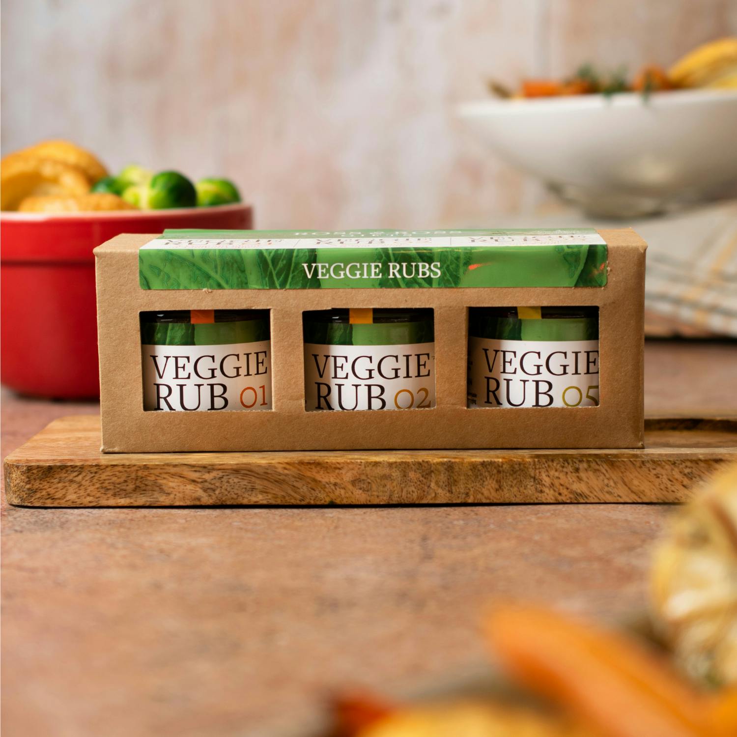 Ross & Ross Gifts Veggie Roasts Trio
