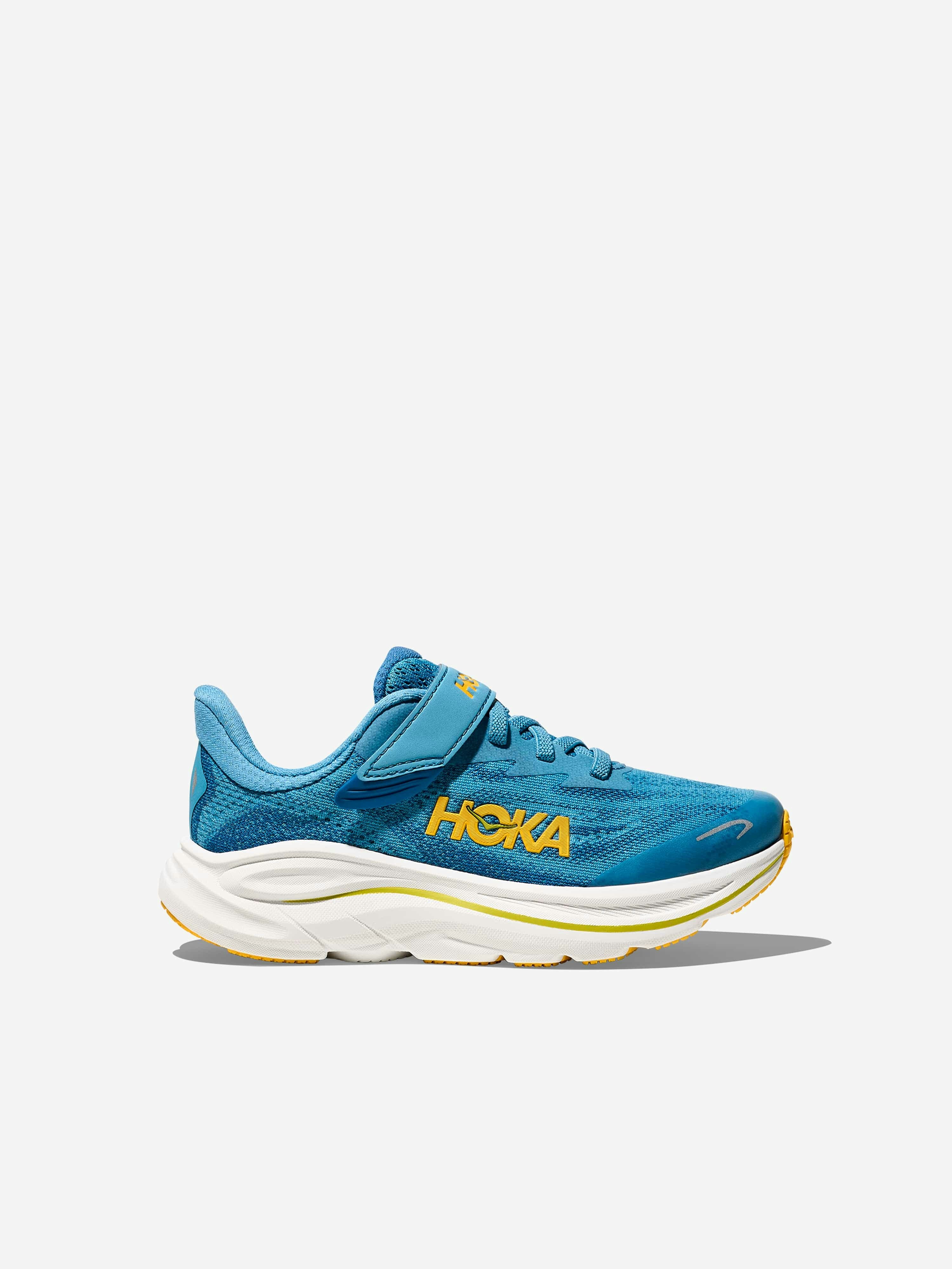 Hoka Blue Kids Clifton 10 Trainers In - Eu 28.5 Uk 10