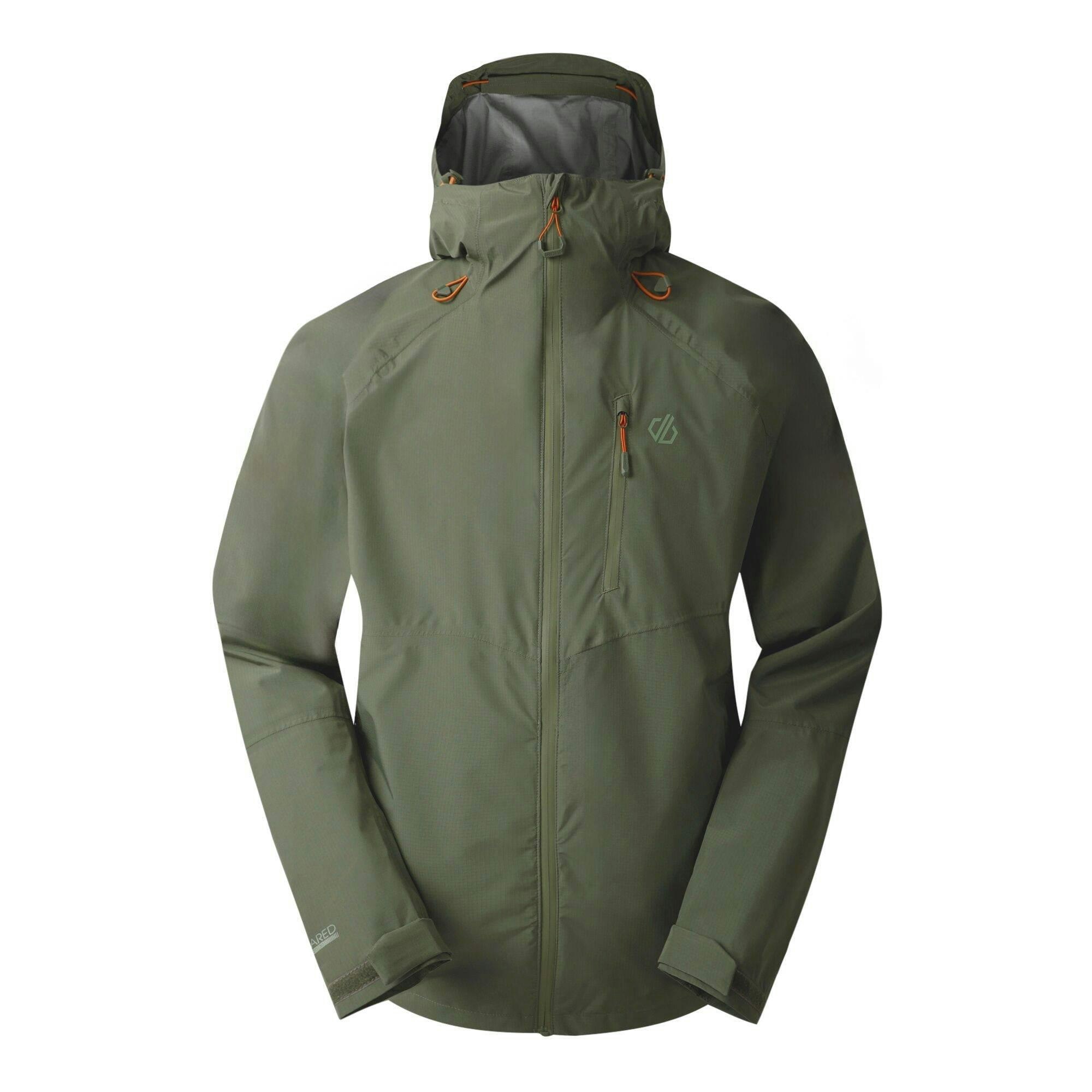 Dare 2B Men's Green Breathe Out Waterproof Jacket - Olivine - S - Olivine