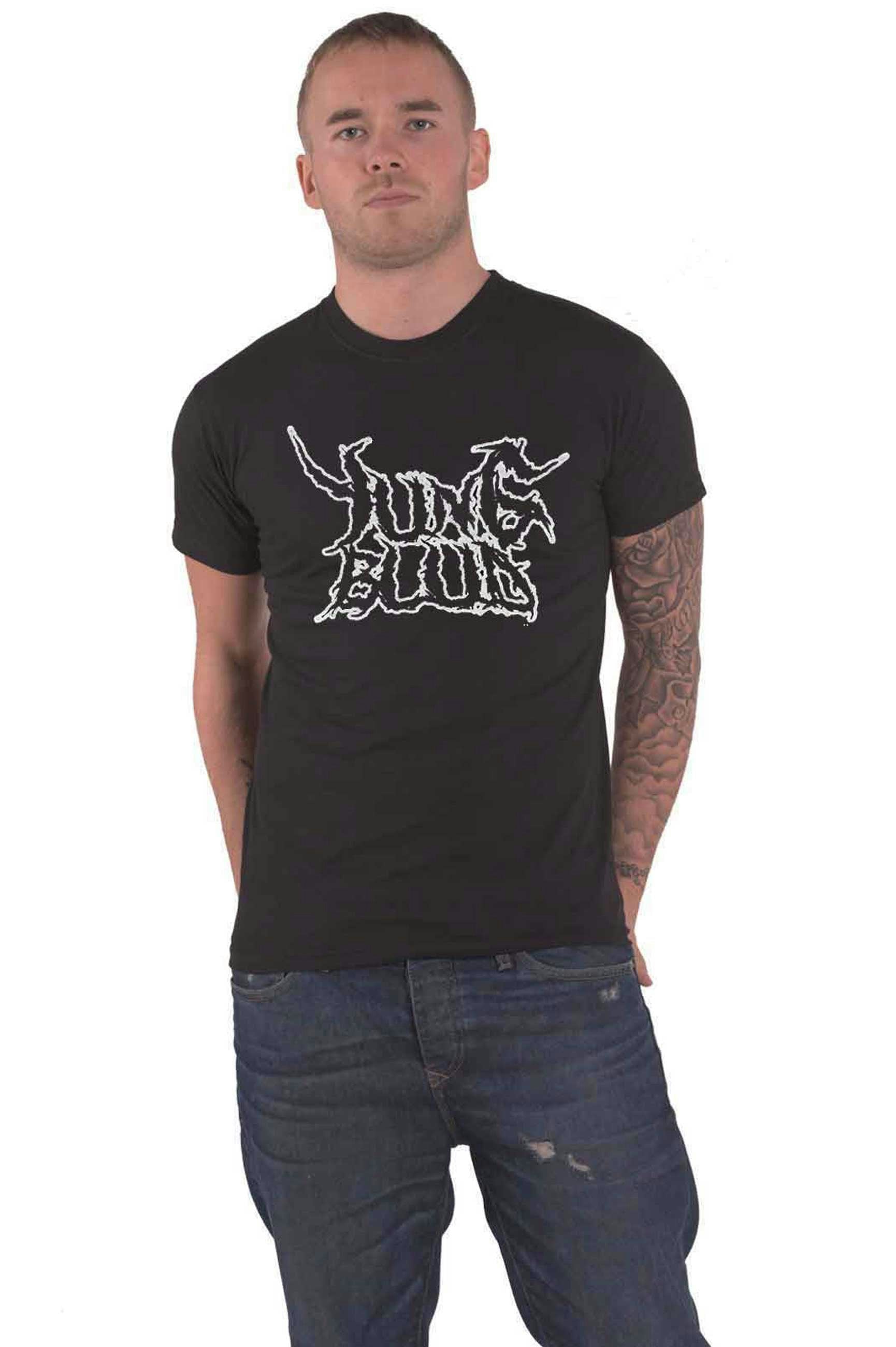 Paradiso Clothing Unisex Black Paradiso Yungblud Weird Flaming Skeletons T Shirt - L