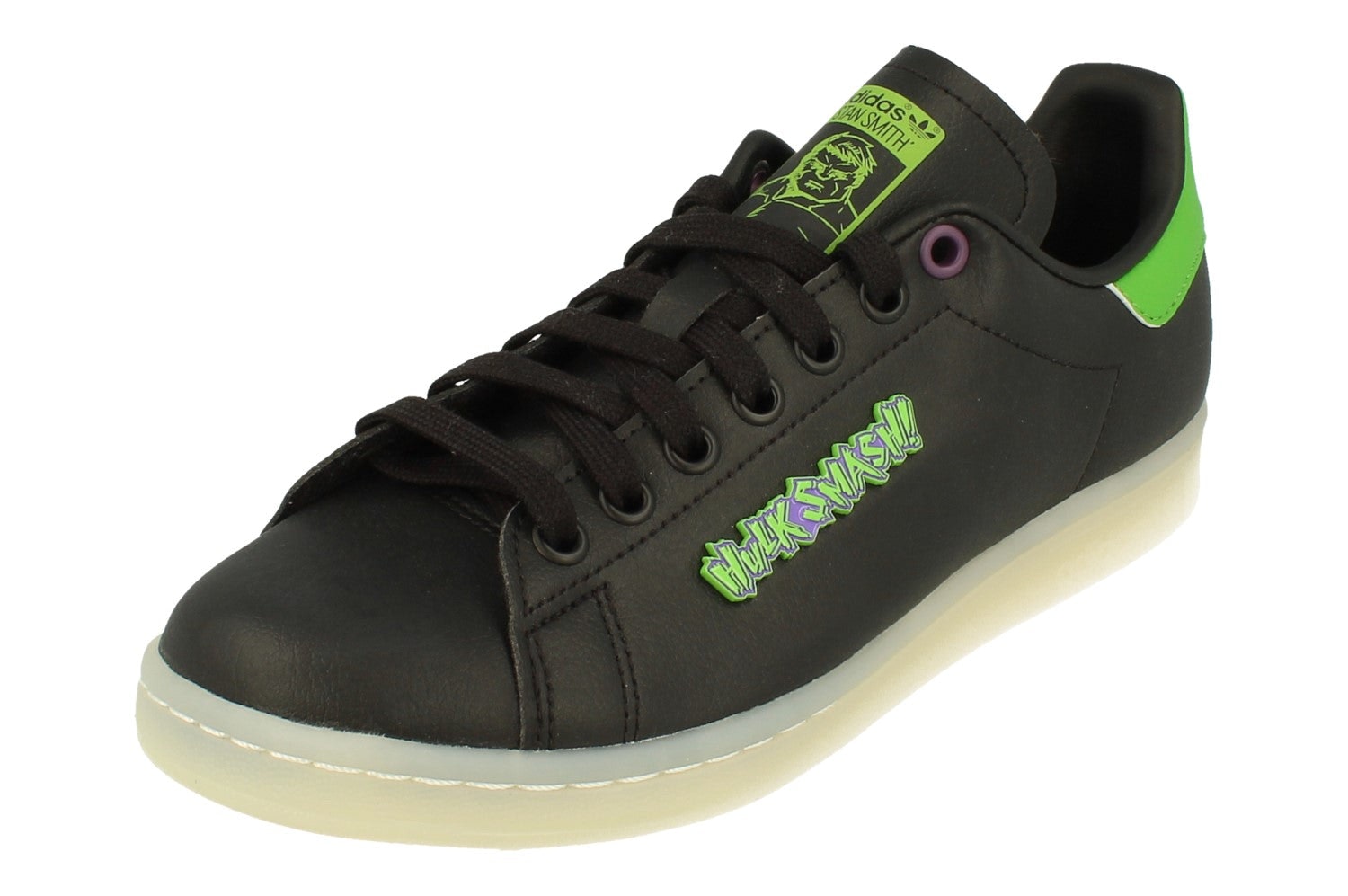 Adidas Men's Black/Green/White Originals Stan Smith Trainers Fz2708 - Uk 6.5 | Us 7 | Eu 40