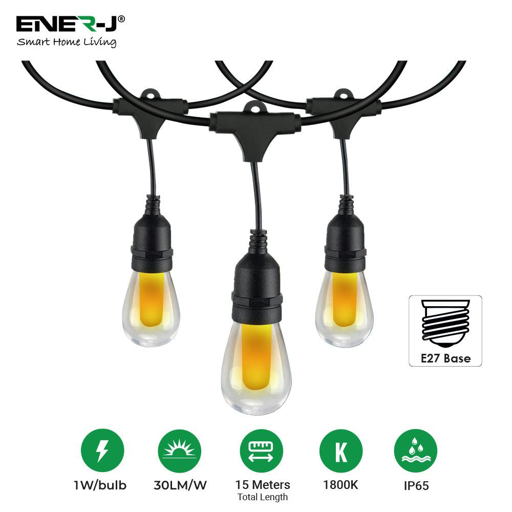 Ener-J Light 1W Flickering Flame Led Bulb E27 Base