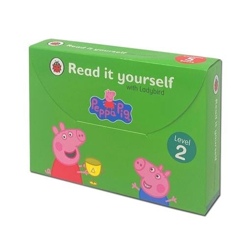 Ladybird Read It Yourself With Peppa Pig 5 Books Children Collection Set For Level 2