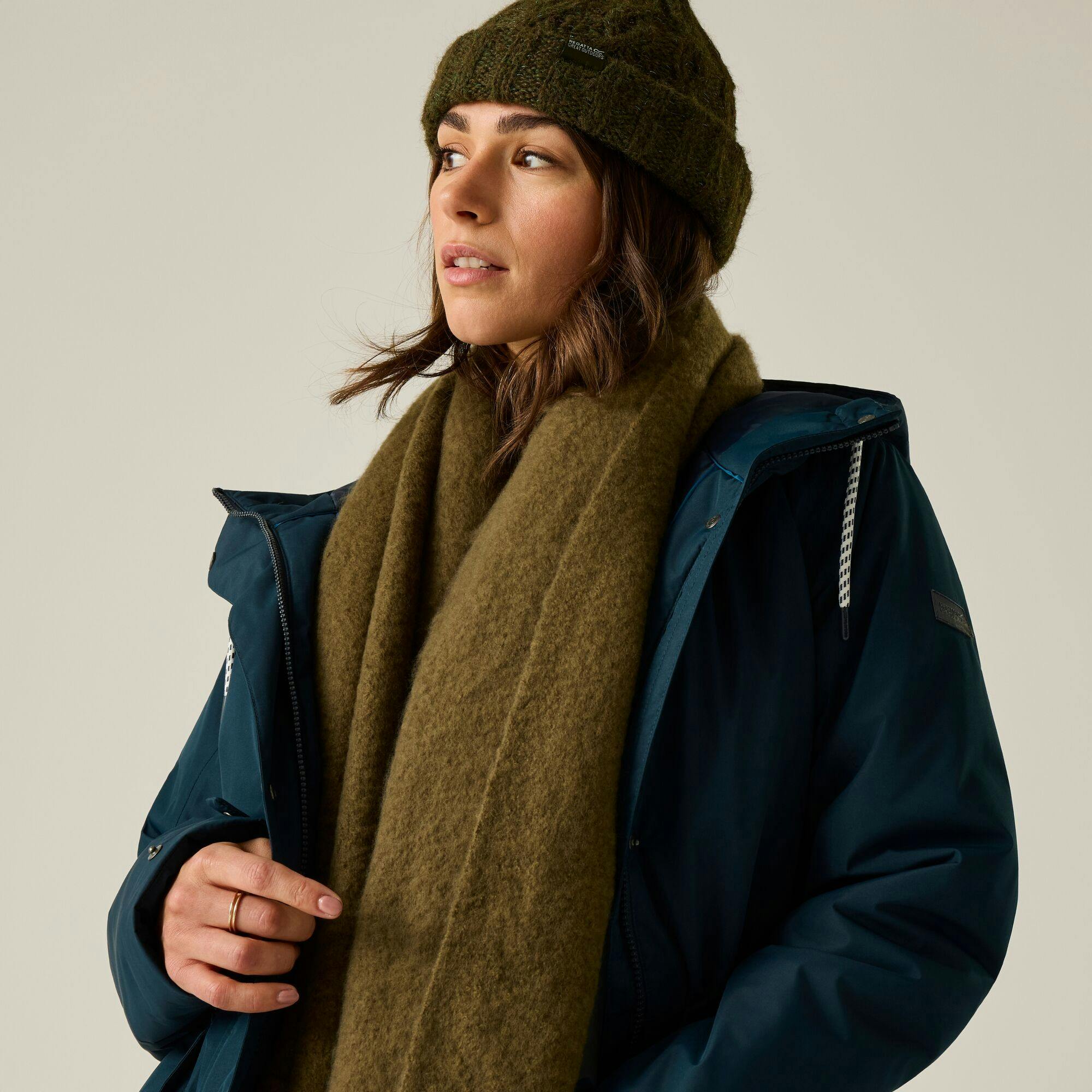 Regatta Women's / Melina Waterproof Jacket - Navy - 8 Uk - Navy - 62% Polyester/38% Recycled Polyester