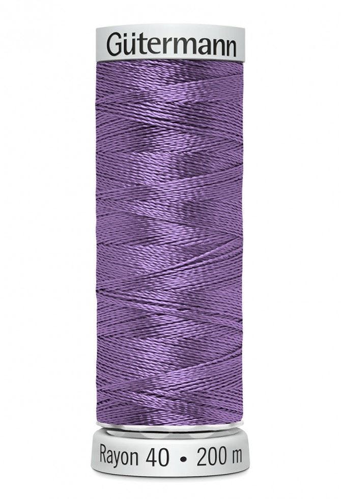 Gutermann No 40 Sulky Rayon Embroidery Thread 200M Rayon Thread Suitable For Embroidery - 1032 - 200 Metres