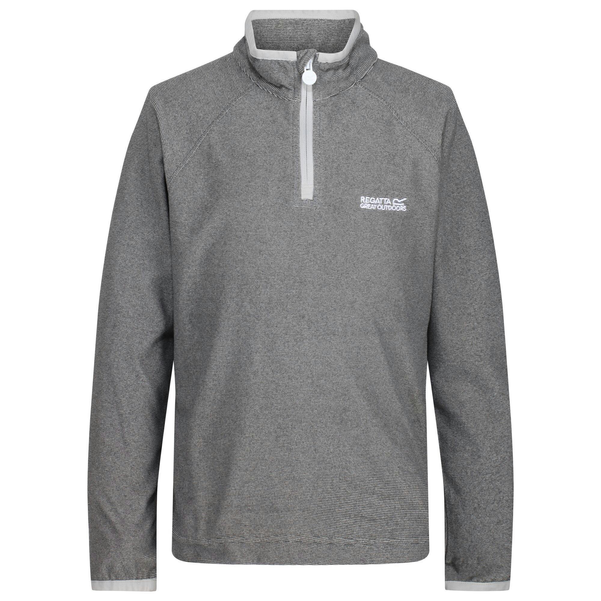 Regatta Light/Grey Childrens/Kids Loco Fleece - Steel/Steel - 9-10 Years - Steel/Steel - 100% Polyester