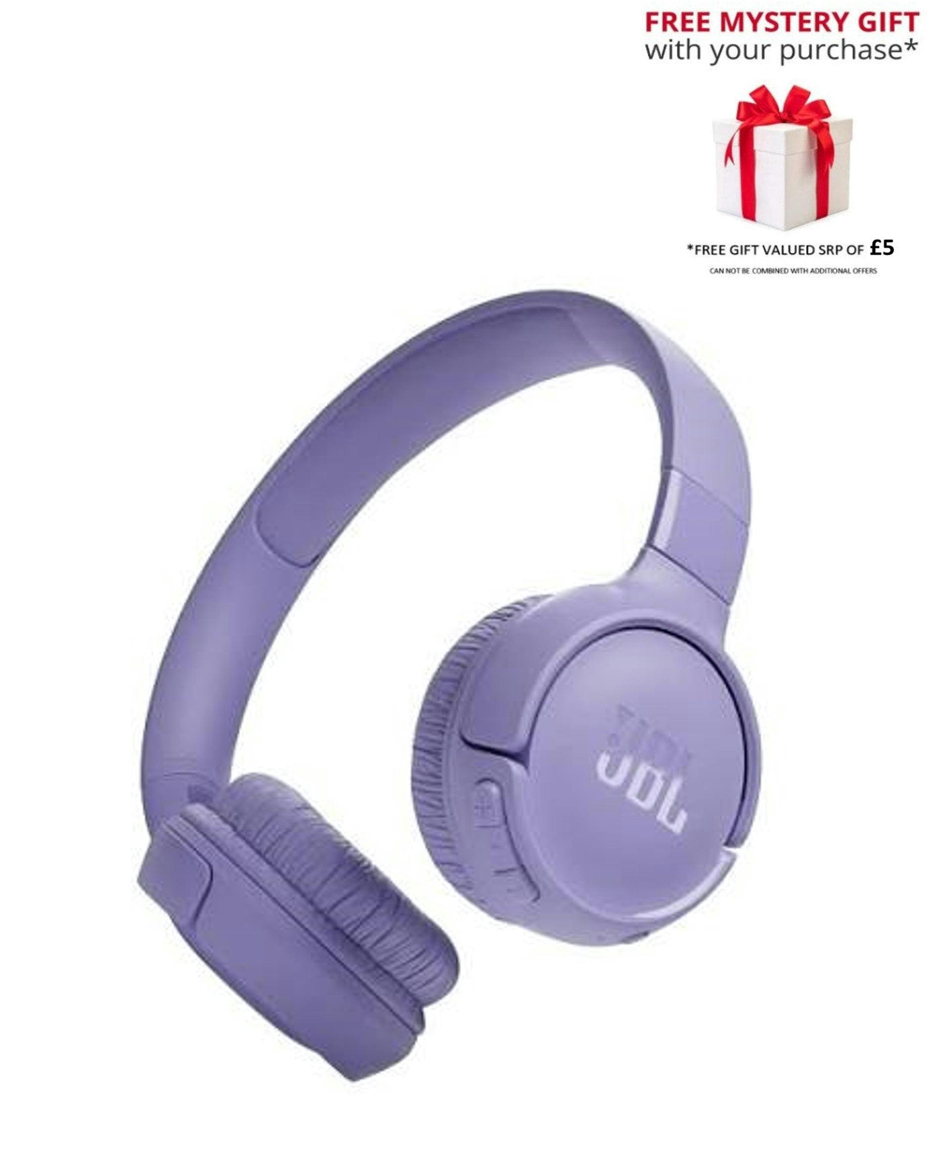Magicvision.uk Purple Jbl Tune 520Bt - Free Gift Rrp £5!