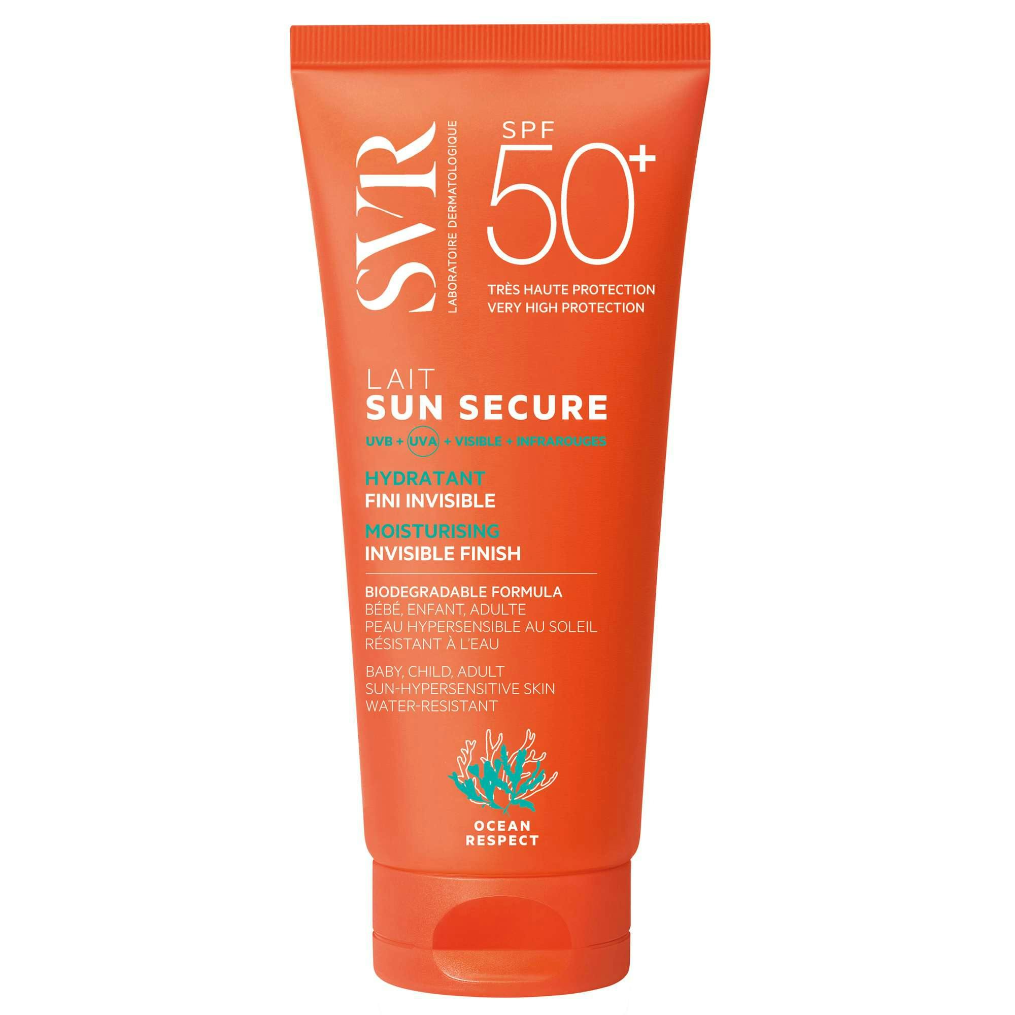 Svr Sun Secure Spf50+ Moisturising Invisible Finish 100Ml
