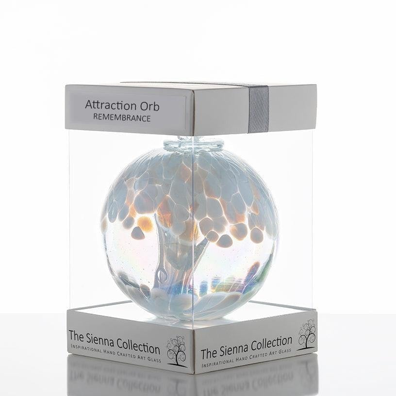 Sienna Glass Light Attraction Orb - Remembrance