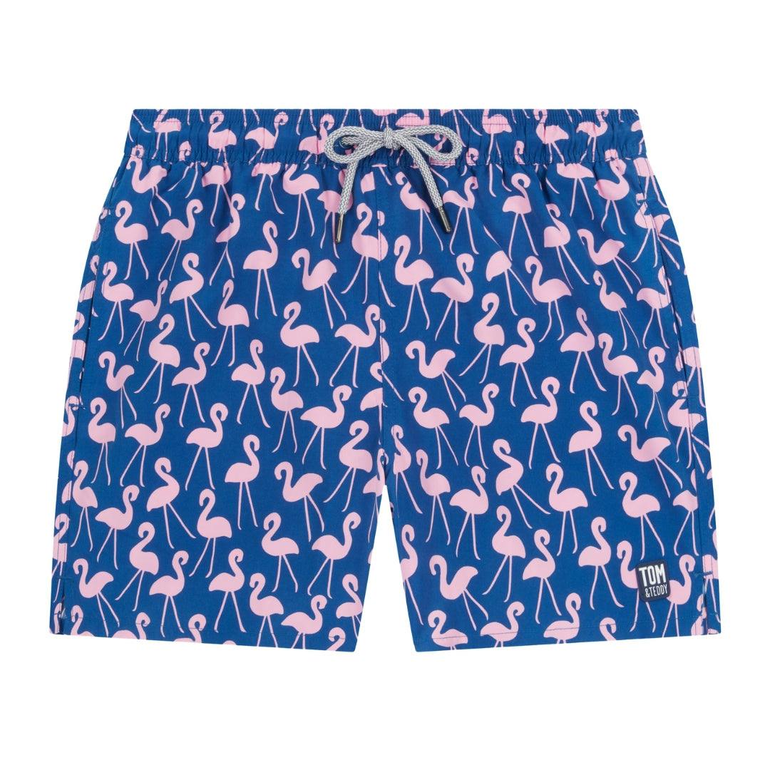 Tom & Teddy Pink Rose Flamingos - Xxl